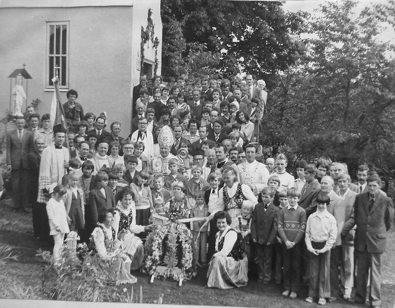 parafia polskokatolicka 1_52.jpg - Rok 1980. Uroczystości związane z 55. rocznicą istnienia parafii.